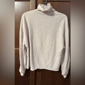 Cozy Cream Ribbed Sweater
